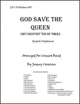 God Save the Queen Concert Band sheet music cover